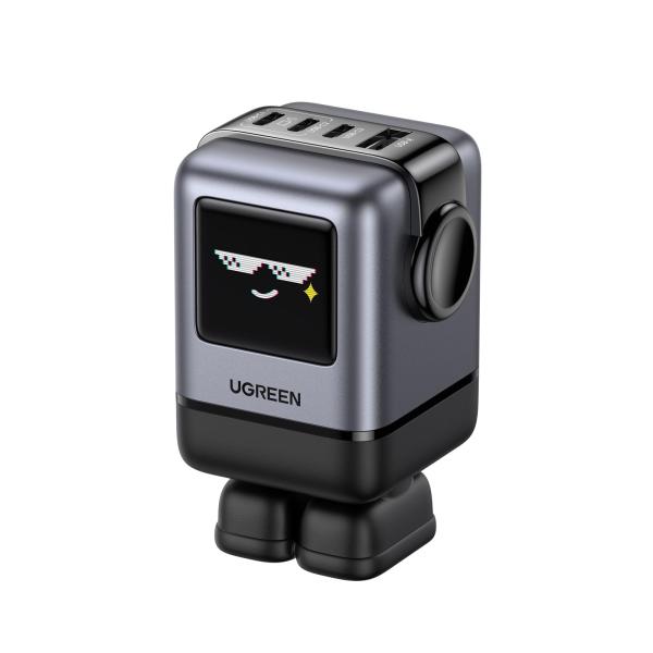 UGREEN Uno 100W 充電器 PD ロボット型 4ポート USB-C ×３、USB-A×１...