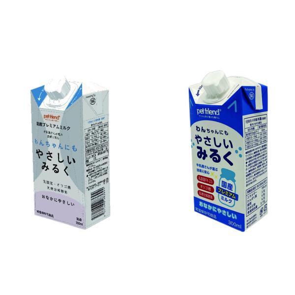 ペットフレンド ドッグフード 国産プレミアムミルク わんちゃんにもやさしいみるく 300ミリリットル...