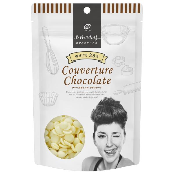 クーベルチュールチョコレート カカオ38%(80g) ホワイトチョコレート