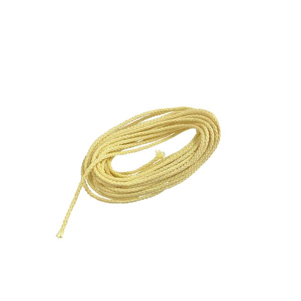 福井金属工芸 ケブラー 丸ひも 黄色 φ1.5mm×4m F-0333