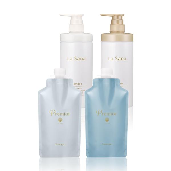 ラサーナ (La Sana) プレミオール シャンプー＆トリートメント アロマティックフローラルの香...