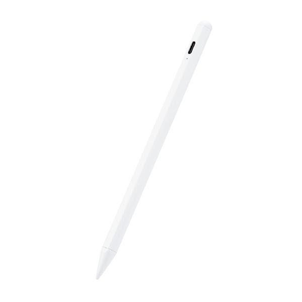 エレコム タッチペン 【 iPad専用 】 パームリジェクション対応 磁気吸着 USB-C充電 ペア...