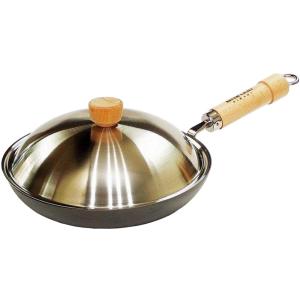 リバーライト 極JAPAN 鉄 フライパン 蓋付きセット 24cm 窒化鉄 窒化加工 IH対応 サビ...