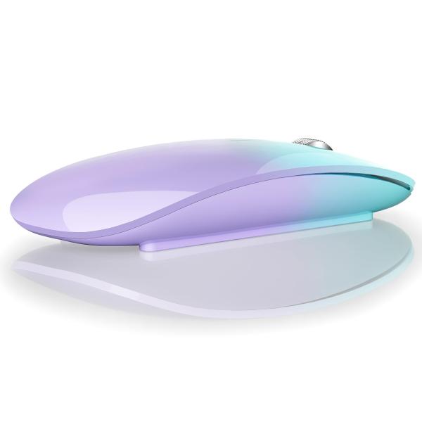 AmeToNana 雨七 ワイヤレスマウス Bluetooth Mouse 静音マウス 薄型2.3c...