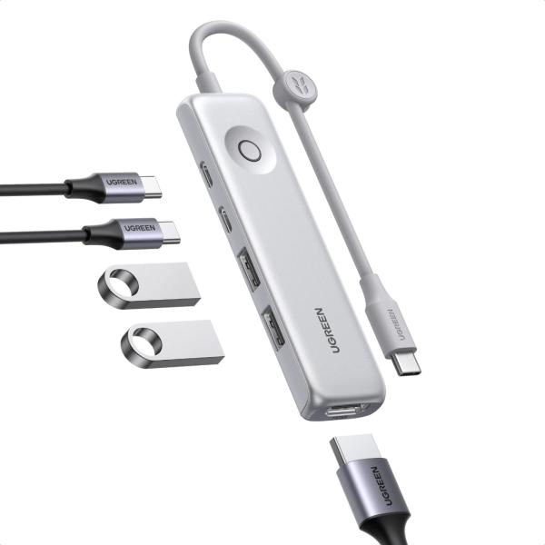 UGREEN usb ハブ 5in1 HDMI出力 4K@60Hz 10Gbps高速転送 ワンタッチ...