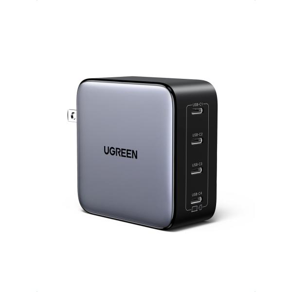 UGREEN Nexode 充電器 100W 4ポートタイプC 急速充電器 USB-C×4 PD3....