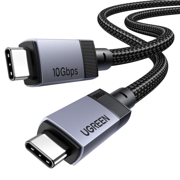 UGREEN USB Cケーブル 240W USB3.2 Gen2 タイプC PD3.1超急速充電 ...