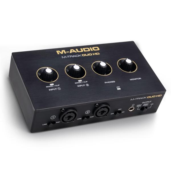 M-AUDIO M-Track Duo HD オーディオインターフェイス USB-C対応 24bit...