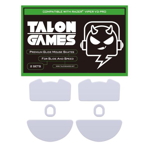 TALONGAMES マウスソール Razer Viper V3 Pro 用 2セット入り プレミア...