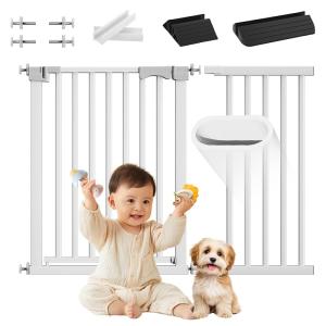 コブキBUJI【2025新改良】 ベビーゲート 突っ張り式 ペットゲート ハイタイプ 幅69~153cm 高76cm 幅広 置くだけ 厚くスチールゲ