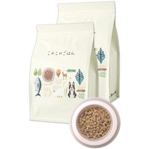 コノコトトモニ このこのごはん ドッグフード 犬の餌 全犬種 全年齢対応 [ 国産 無添加 厳選自然素材 ] ペットフード ドライ ドックフード 小