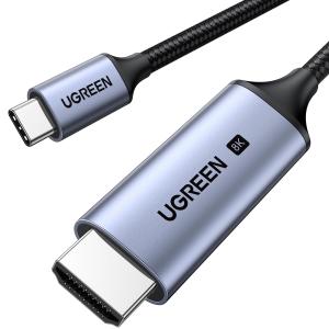 UGREEN USB Type C HDMI 変換ケーブル 【8K@60Hz /4K@240Hz/単方向通信/DP Altモードを含むUSB-Cのみ