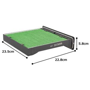 デンソー(DENSO) カーエアコン用フィルタ...の詳細画像1
