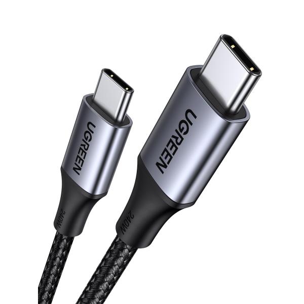 UGREEN USB Cケーブル 240W PD3.1 超急速充電 USB Type C ケーブル ...