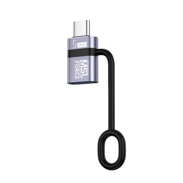 日本の中小企業 MSL FORCE Type-C (オス) to Type-A (メス) 5Gbps...