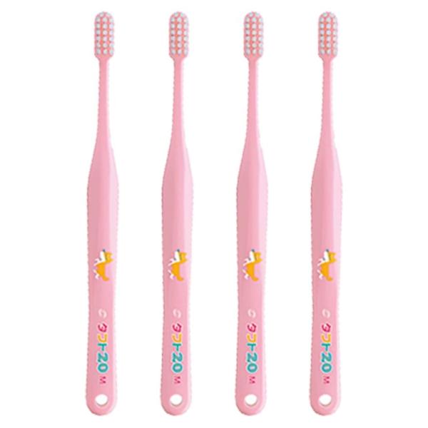 歯科専用 オーラルケア 【10本セット】タフト20 PS ピンク (プレミアムソフト)