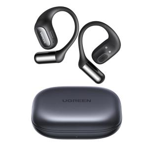 UGREEN FitBuds Bluetooth 6.0 ワイヤレス オープンイヤー型イヤホン【 18mmチタニウム製ドライバー / 合計28時間再