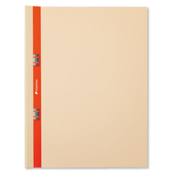 SlideNote スライドノート A4 ライトブラウン PageBase 新感覚バインダー 360...