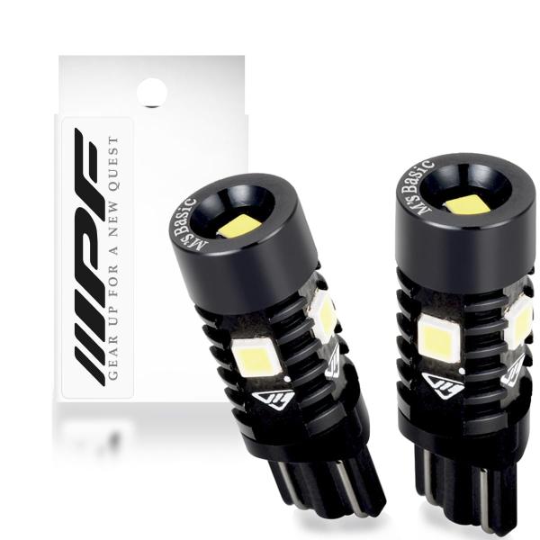M's Basic by IPF ポジションランプ LED 車用 T10 450lm 6500K ホ...