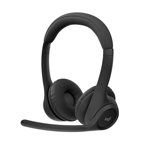 ロジクール ワイヤレスヘッドセット ZONE 300 Zone300MBK Bluetooth 軽量...