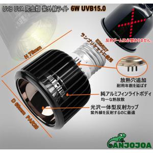 ANJOJOA 爬虫類 紫外線ライト LED ...の詳細画像2