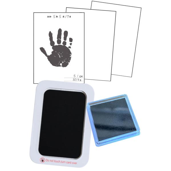 whipwhip 【何度も押せる】 手形スタンプ パッド 赤ちゃん 汚れない 手形足形 命名書 10...