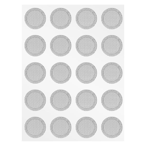 Yinyoo SN20イヤホン 耳垢フィルター 10組 シルバー ヘッドフォンフィルター ヘッドホン...