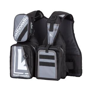 マズメ MZX タイドマニアライフジャケット MZXLJ-089 ブラック×ブルー