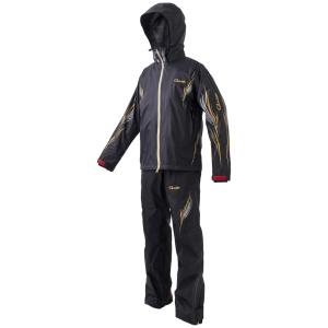 釣武者（TsuriMusha） テクニカルアーム 3レイヤーレインスーツ レッド