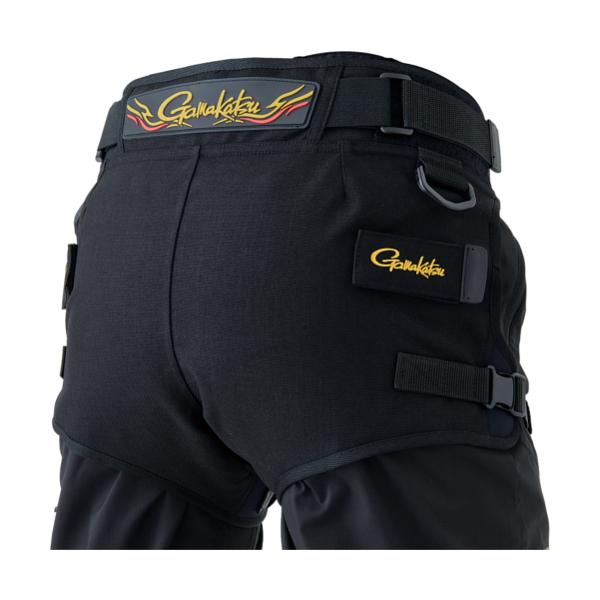 がまかつ 　CORDURA(R) ヒップガード ( ローバックタイプ ) 　GM3727 　ブラック...