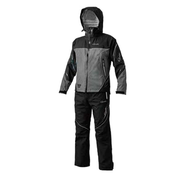 がまかつ 　アルテマシールドプロオールウェザースーツ 　GM3798 　ブラック×グレー 　LL 　...