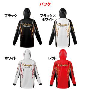 がまかつ 2WAY プリントジップシャツフーデ...の詳細画像2