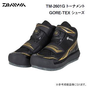 ダイワ 　TM-2601G トーナメント GORE-TEX シューズ 　25.0 　スパイクフェルト 　ブラック 　（ 2023年 新製品 ）｜fuga0223