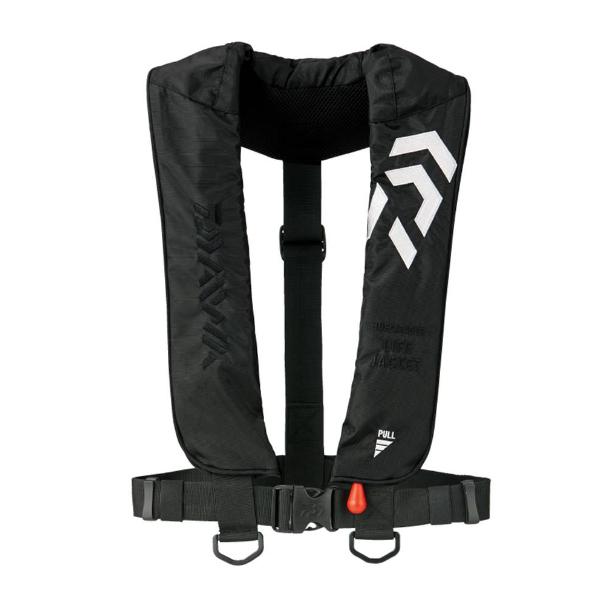 ダイワ (daiwa) DF-2608 インフレータブルライフジャケット ブラック フリー （肩掛け...