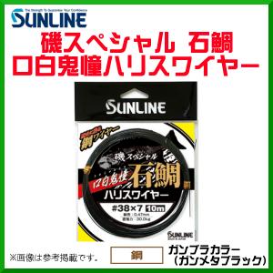 サンライン（SUNLINE） 石鯛ハリスワイヤー 30m 19本撚り 40×19 磯