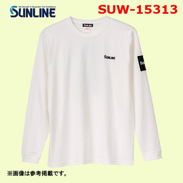サンライン 　ヘビーウエイトロングスリーブシャツ 　SUW-15313 　ホワイト 　M 　( 20...