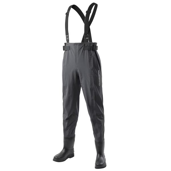 シマノ 　DS4 ウェーダー ウエストハイ カットフェルト 　FF-040Y 　S 　チャコール 　...