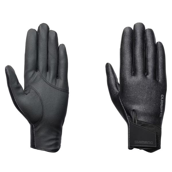爆買 シマノ 　03 タイタニューム・アルファ グローブ フルカバー 　GL-053Y 　チャコール...