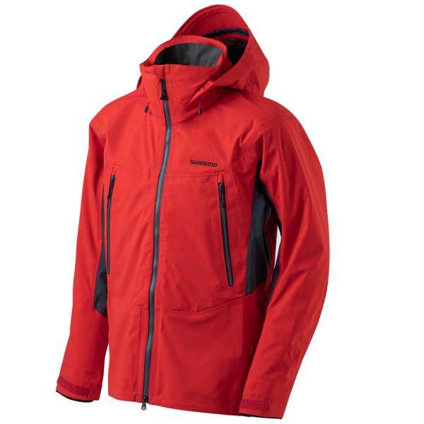 シマノ 　GTX-ST アングラーズシェル プロジャケット05 　RA-021Z 　レッド 　M (...