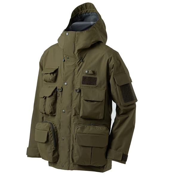 シマノ 　ESレインジャケット 03 　RA-023Z 　カーキ 　2XL ( 2026年 3月新製...