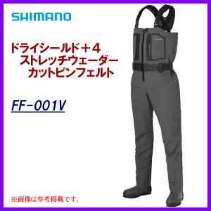 シマノ（SHIMANO） ドライシールド＋4 ストレッチウェーダー カット