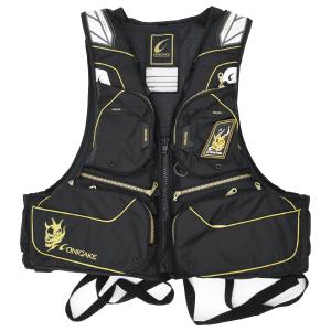 Hayabusa 鬼掛 ライフジャケット L2‐I (M L XL) YT321G ブラック