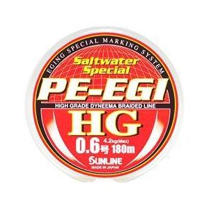 釣り仕掛け・仕掛け用品 PE-EGI HG サンライン（SUNLINE） ソルトウォータースペシャル PEエギ HG 120m 1