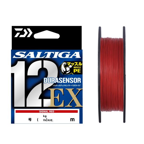 ダイワ (daiwa) UVF ソルティガデュラセンサー×12EX＋Si3 シグナルレッド 10号 ...