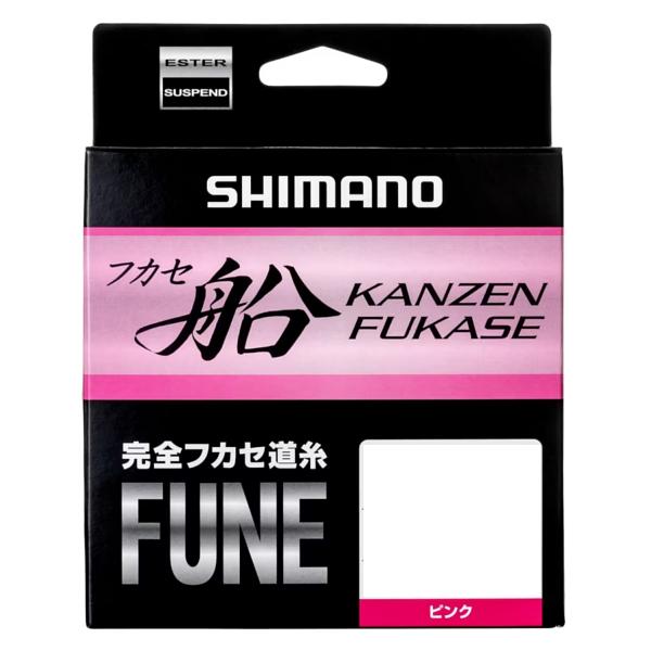 シマノ 　フカセ船 　LB-F70Y 　ピンク 　6号 　300m 　エステル 　ライン