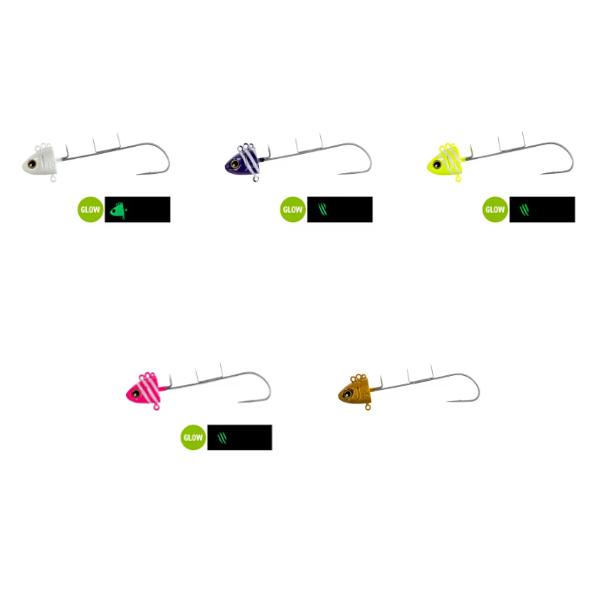 ( 同色3個セット )シマノ サーベルマスター バレットテンヤ 　PN-TW1Y 　フラッシュゴール...