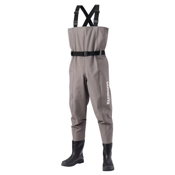 シマノ　 ハイパーウェーダー (チェストハイ・カットフェルトソール) 　FF-052T 　スモークグ...