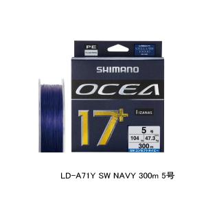 シマノ オシア17+ 12号 300ｍ シマノ シマノ LD-A71Y オシア 17+ PE 12号 300m 10m×5カラー