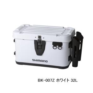 （26年9月新商品） シマノ ロッドレスト UHタックルバッカン BK-007Z ホワイト 32L （9月発売予定／ご予約受付中）