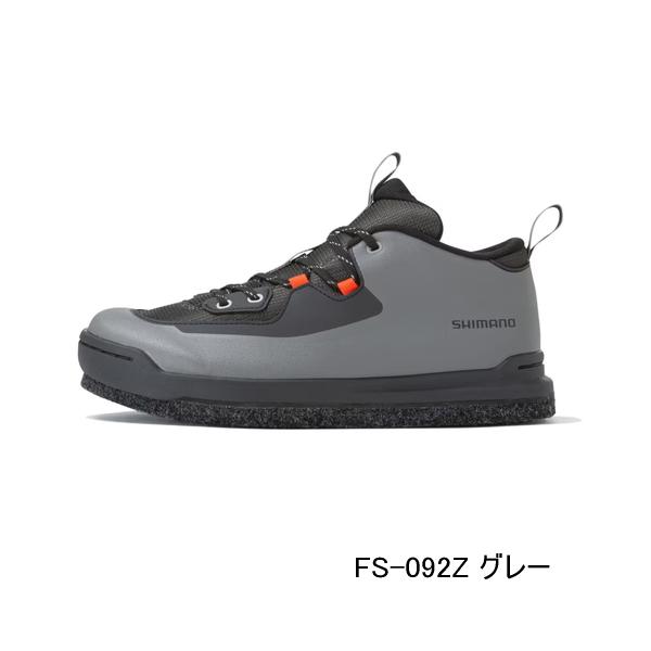 （26年9月新商品） シマノ ゲームシューズ カットラバーピンフェルト FS-092Z グレー 26...